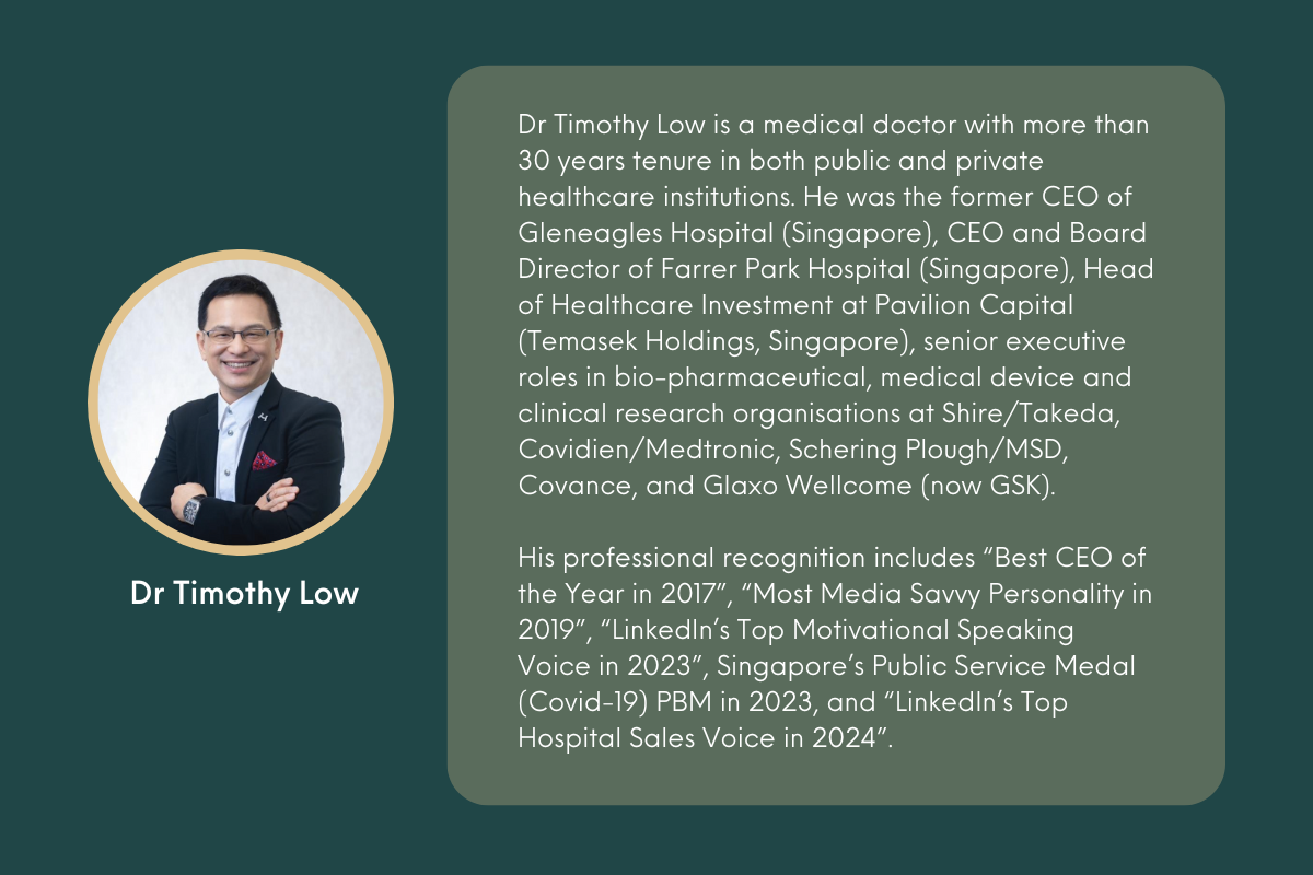 Dr Timothy Low